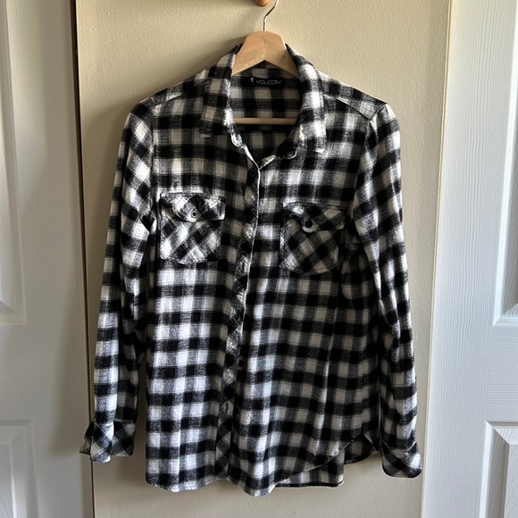 Volcom - Sz Medium Flannel - Picture 1 of 3